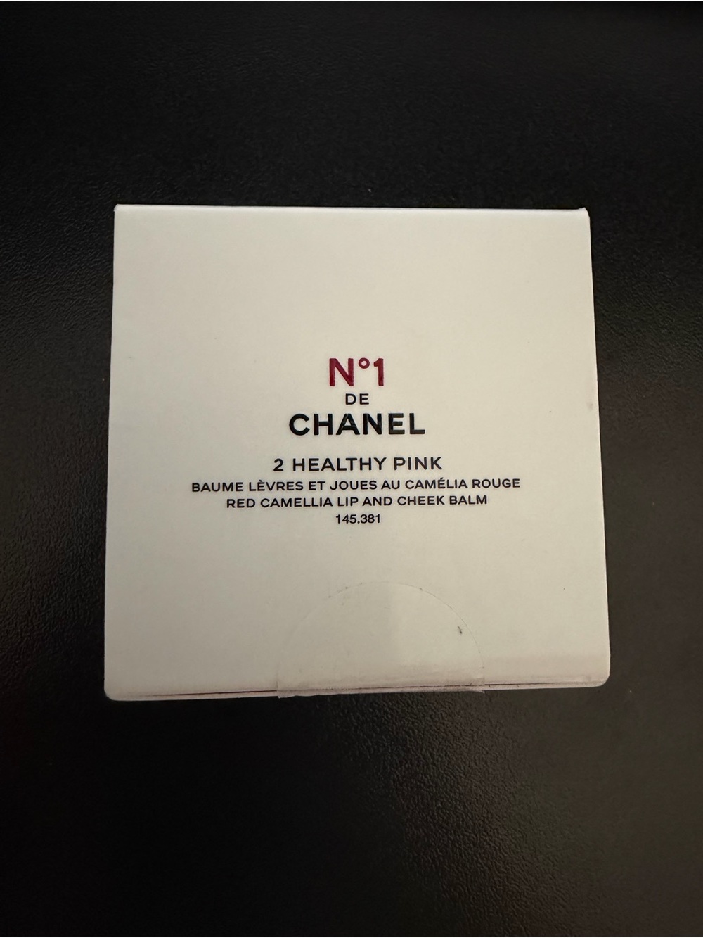 CHANEL N°1 2 Healthy Pink Red Camellia Lip & Cheek Balm - NEW IN BOX